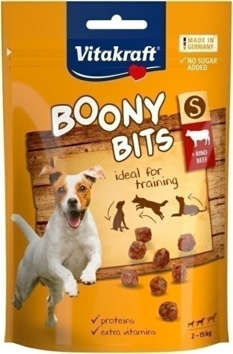 VITAKRAFT PIES BOONY BITS S WOŁOWINA 55g VITAKRAFT PIES BOONY BITS S WOŁOWINA 55g