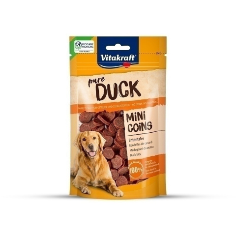 VITAKRAFT PIES DUCK MINI COINS 80g VITAKRAFT PIES DUCK MINI COINS 80g