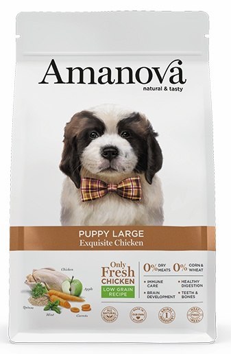 Amanova Dog Puppy Large Exquisite Chicken - kurczak 12kg