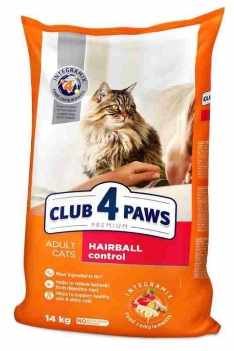 CLUB4Ł KOT 14kg HAIRBALL CONTROL