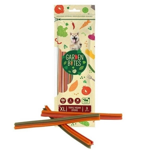 GARDEN BITES VEGAN TRIPLE STICKS ``XL`` 25cm 3szt