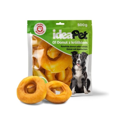 IDEAPET DONUT Z KRÓLIKEM 500g