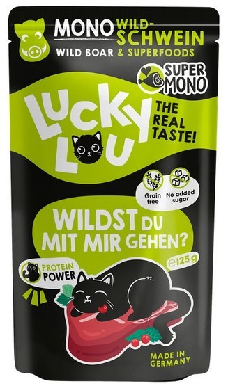 Lucky Lou SuperMono Dzik saszetka 125g