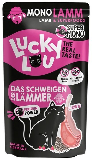 Lucky Lou SuperMono Jagnięcina saszetka 125g