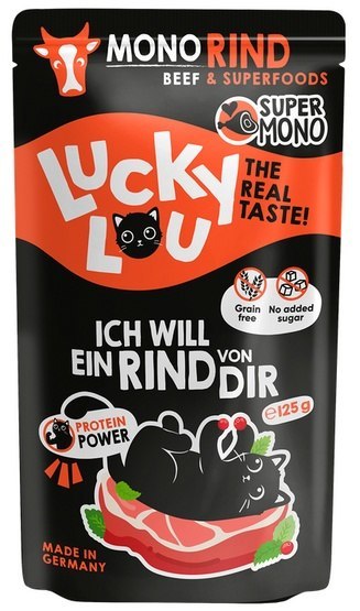 Lucky Lou SuperMono Wołowina saszetka 125g