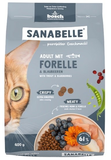 Sanabelle Adult Forelle - z pstrągiem 400g
