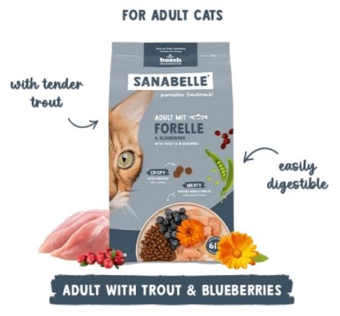 Sanabelle Adult Forelle - z pstrągiem 400g