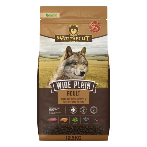 Wolfsblut Dog Wide Plain - konina i bataty 12,5kg