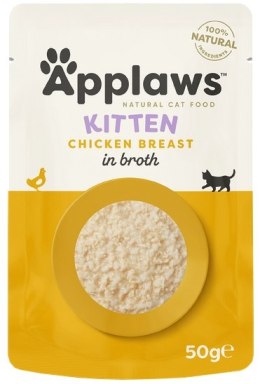 Applaws saszetka dla kota Kitten Kurczak w rosole 50g