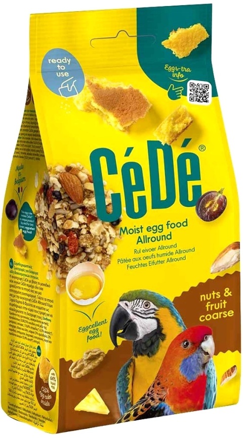 CeDe Wilgotna Karma dla Ptaków Owoce Orzechy 200g