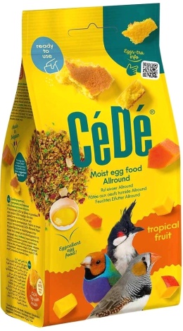 CeDe Wilgotna Karma dla Ptaków Owoce Tropikalne 200g