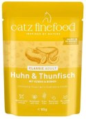 Catz Finefood Classic N.25 Kurczak i Tuńczyk saszetka 85g