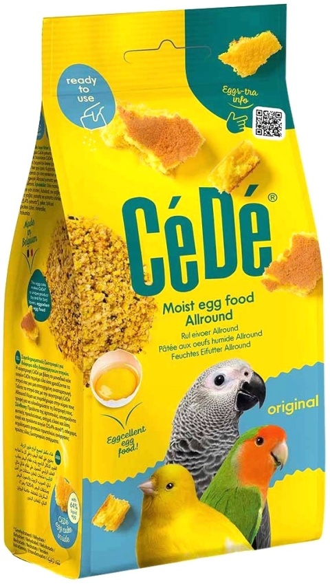 CeDe Original Wilgotna Karma dla Ptaków Jajeczna 200g