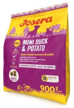 Josera Mini Duck & Potato Adult 900g GRATIS