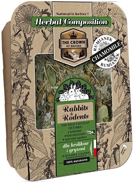 Korona Natury Zioła Rumianek Dla Królika Gryzoni 70g