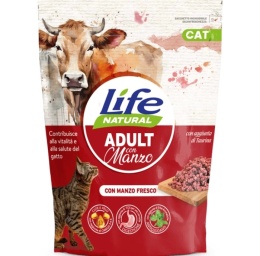 Life Cat Sucha Karma dla Kota Dorosłego Wołowina 800g