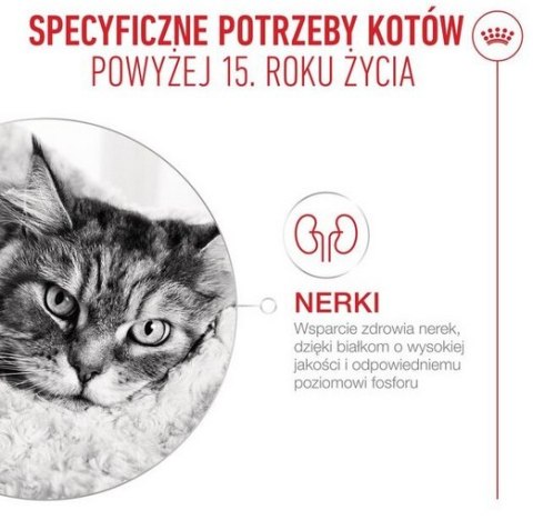 Royal Canin Ageing +15 karma sucha dla kotów dojrzałych 4kg