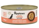 Applaws Dog Taste Toppers puszka z kurczakiem, łososiem i warzywami 156g