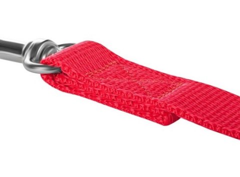 CHABA Smycz taśma XL 25mm czerwona