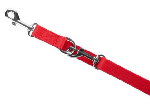 CHABA Smycz taśma regulowana XXL 30mm/260cm czerwona