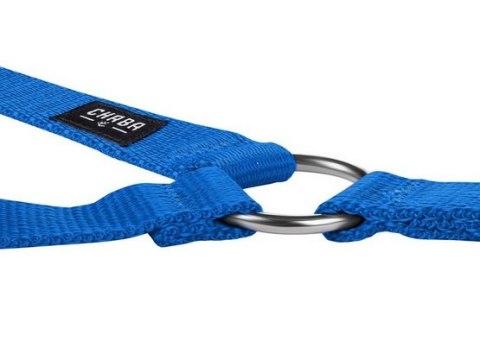 CHABA Szelki taśma regulowane nr 5 - obwód 80cm niebieskie