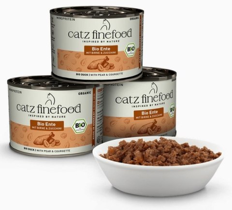 Catz Finefood Bio N.505 Kaczka puszka 200g