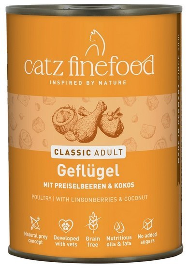 Catz Finefood Classic N.03 Drób puszka 400g