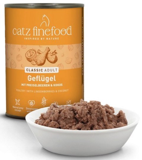 Catz Finefood Classic N.03 Drób puszka 400g