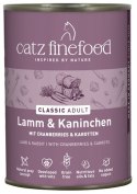Catz Finefood Classic N.11 Jagnięcina i Królik puszka 400g