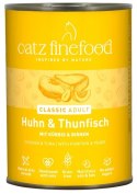 Catz Finefood Classic N.25 Kurczak i Tuńczyk puszka 400g