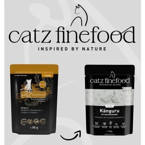 Catz Finefood Pure (Purrrr N.107) Kangur saszetka 85g