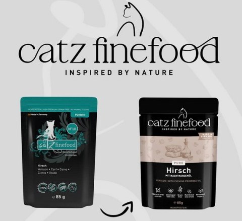 Catz Finefood Purrrr N.121 Jeleń saszetka 85g