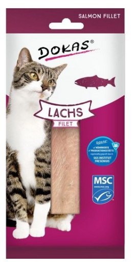 Dokas Kot Filet z łososia 22g