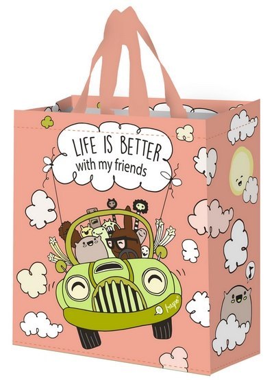 Torba Wesoły Samochodzik 14L brzoskwiniowy