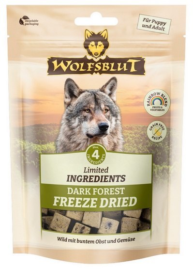Wolfsblut Dog Limited Ingredients Freeze Dried Dark Forest - dziczyzna 40g