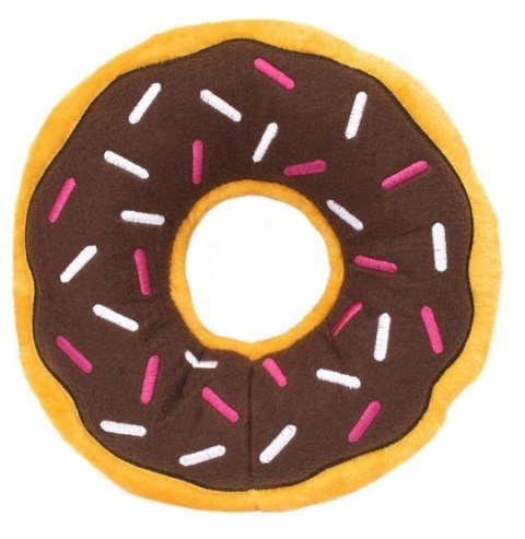 ZippyPaws Pluszowy Donut Jumbo czekoladowy [ZP863]