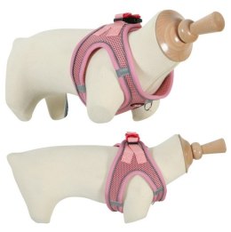 Zolux Szelki oddychające z siatki L różowe