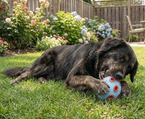 Zolux Zabawka na przysmaki do aportowania jajko 12cm