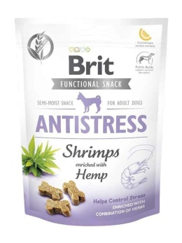 BRIT PIES 150g SNACK ANTISTRESS SHRIMPS HEMP