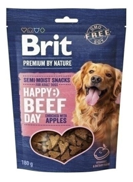 BRIT PREMIUM BY NATURE SNACKS 180g BEEF + APPLES