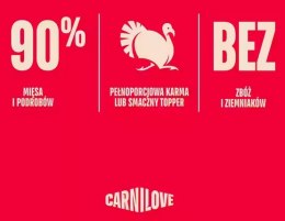 Carnilove Cat Turkey - indyk w sosie saszetka 85g