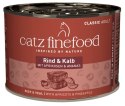 Catz Finefood Classic N.07 Wołowina i cielęcina puszka 200g