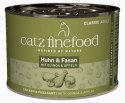 Catz Finefood Classic N.15 Kurczak i Bażant puszka 200g