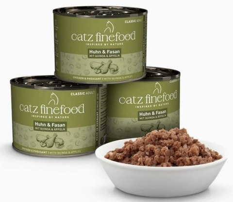Catz Finefood Classic N.15 Kurczak i Bażant puszka 200g