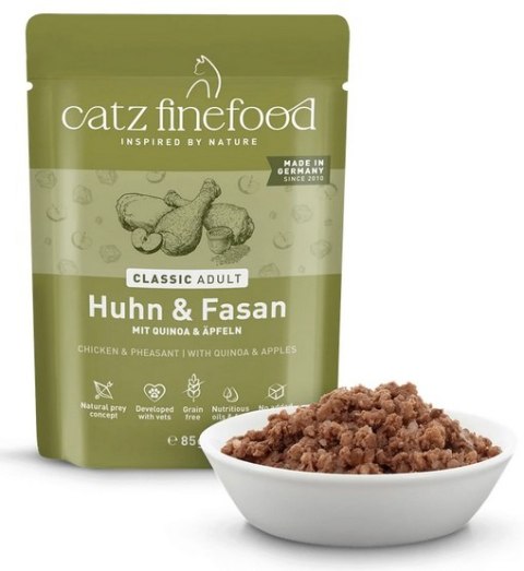 Catz Finefood Classic N.15 Kurczak i Bażant saszetka 85g