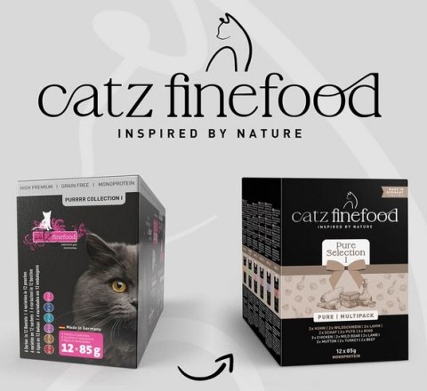 Catz Finefood Purrrr Collection I saszetki multipack 12x85g
