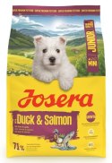 Josera Pies Mini Junior Duck & Salmon 10kg