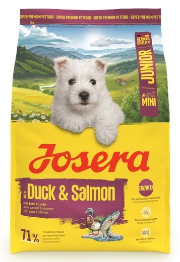 Josera Pies Mini Junior Duck & Salmon 10kg