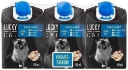 LUCKY CAT MLEKO DLA KOTÓW 3x200ml