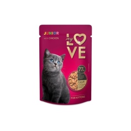 MY LOVE KITTEN Z KURCZAKIEM saszetka 85g
